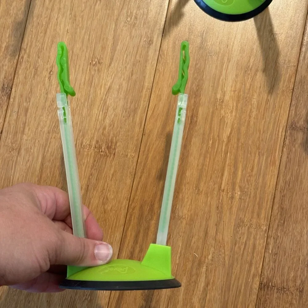 4 Pack of Hands Free Baggy Rack for Food Prep
